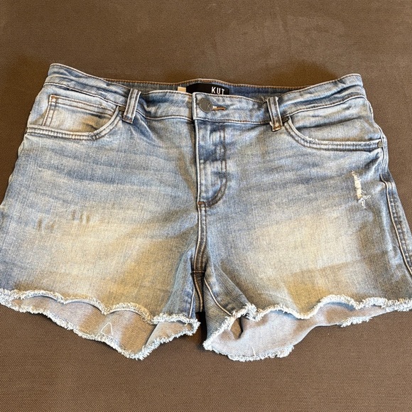 Kut from the Kloth Pants - Kut from the Kloth Light Blue Jean Shorts